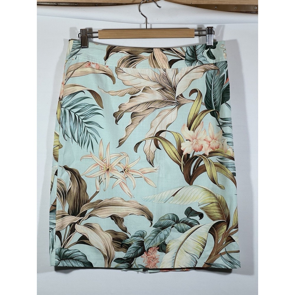Tommy Bahama Skirt Womens 6 Hawaiian Tropical Aloha Print‎ Resort Casual